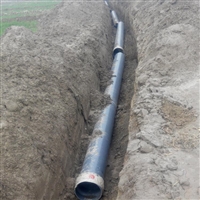 润星PVC通讯穿线管 农田灌溉管道 DN400农牧区输水管道定制