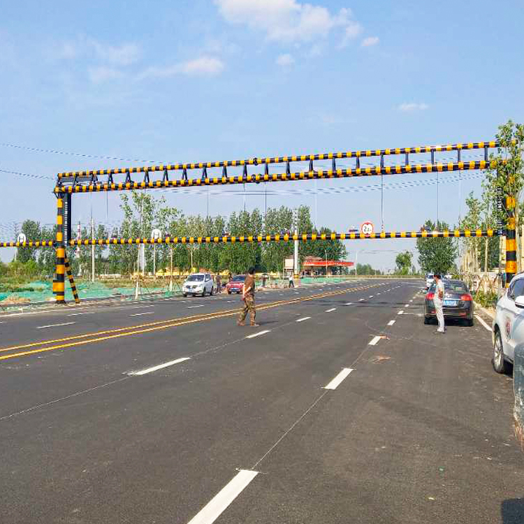 智能升降限高架高速公路龙门架乡村道路固定限高杆