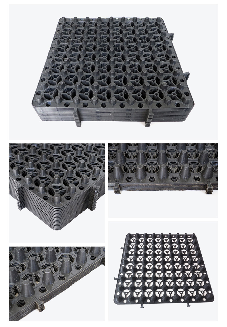 蓄水排水板加强型hdpe塑料镂空蓄排水板3公分凹凸蓄水板