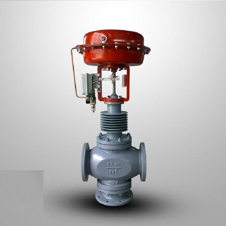 气动波纹管密封调节阀气动三通分流调节阀电子式三通调节阀