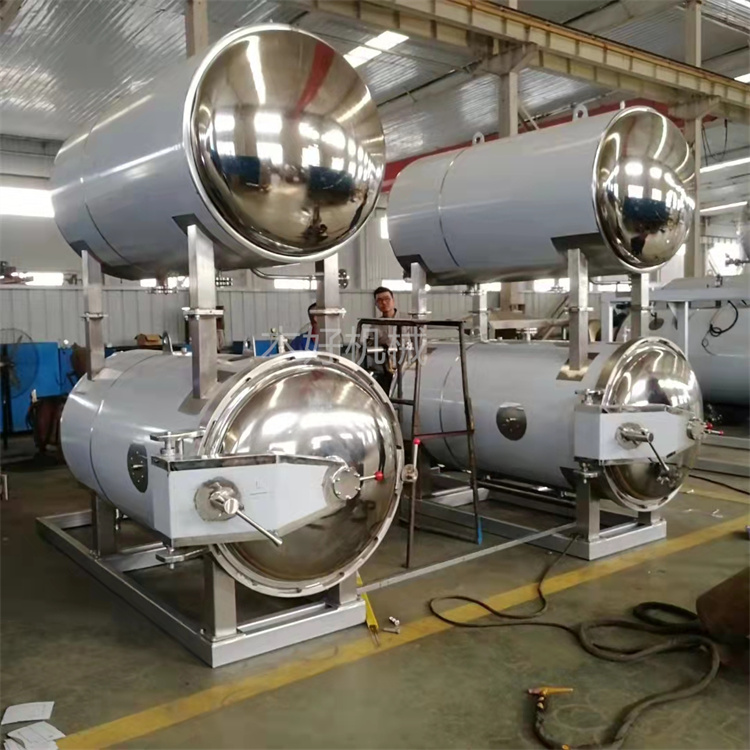 蒸汽式杀菌锅口服液灭菌锅双层高温杀菌釜
