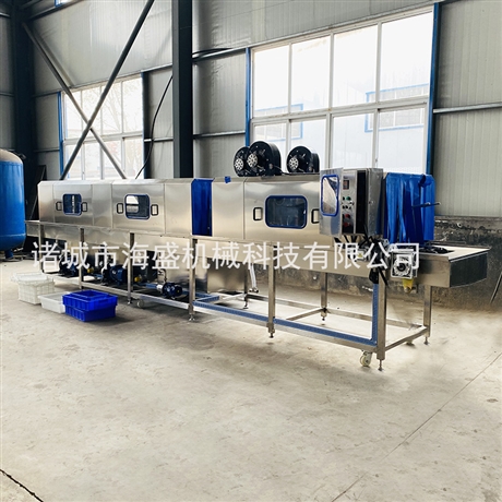 全自動(dòng)洗筐機(jī) 高壓噴淋蔬菜筐子清洗設(shè)備 帶加熱筐子清洗機(jī)