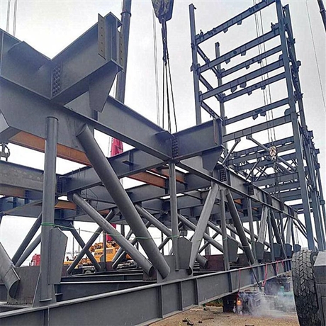 荣成泰容桥梁钢结构t型钢结构焊接