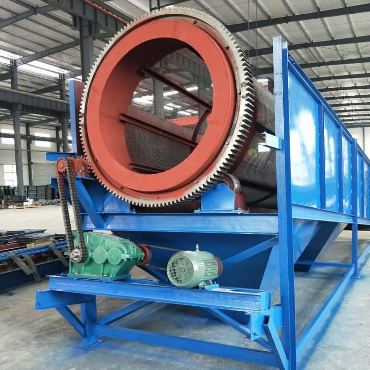 江西恒宏rxt1545无轴滚筒筛圆筒筛石机砂石分离除杂设备厂家