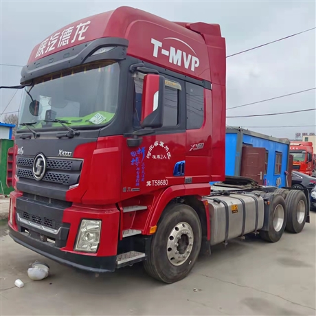 德龙x3000国六排放二手牵引车钜惠版内蒙古牵引车报价