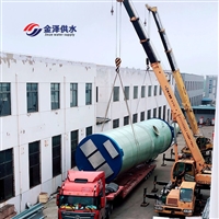 玻璃钢预制泵站 雨水泵站 污水一体化提升泵站和城市管网连接