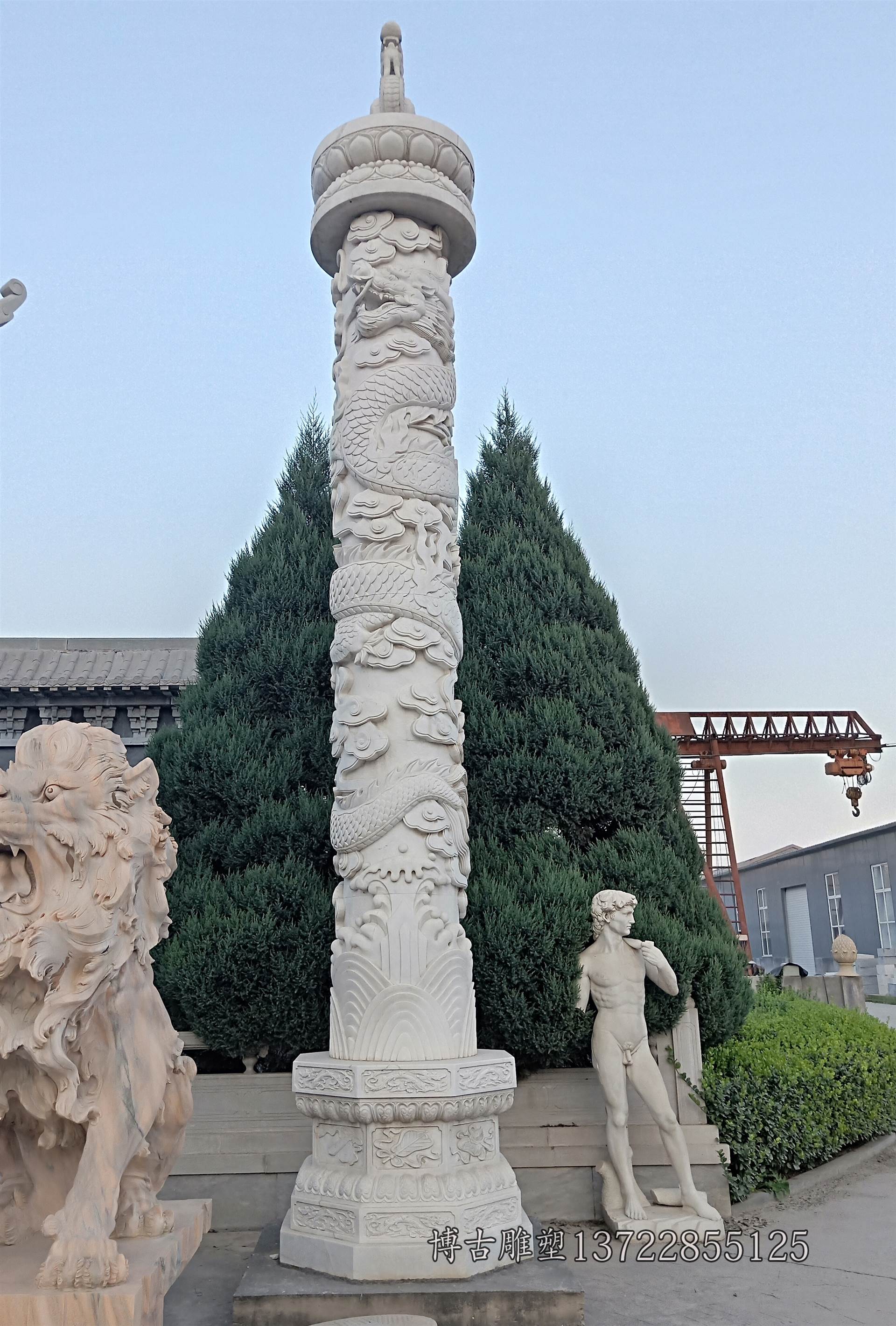 北京石雕龙柱厂家