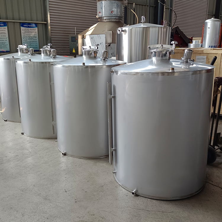 二手不锈钢储存罐食品卫生级不锈钢罐结构简单操作方便