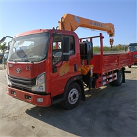 重汽豪曼单桥6.3吨随车吊 园林绿化自备吊 苗木工程专用