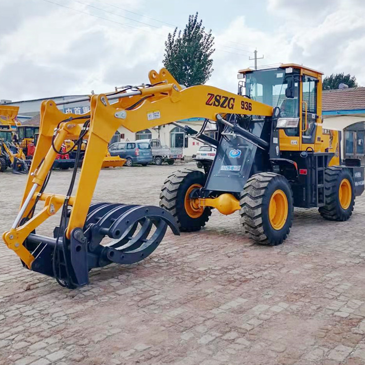 抓木机装载机举高55米加长臂抓木机铲车lt抓草机型号参数