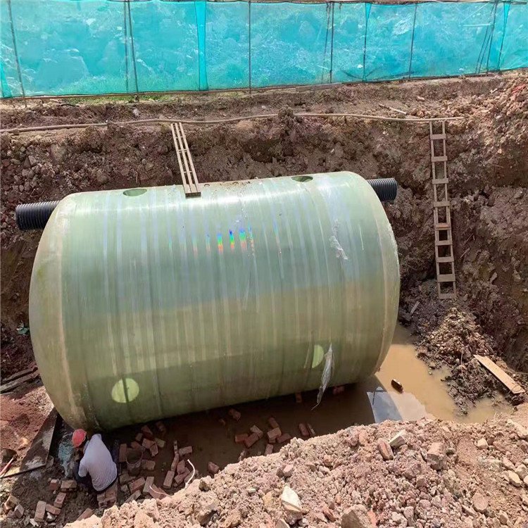 筑立学校化粪池玻璃钢材质20立方可订制