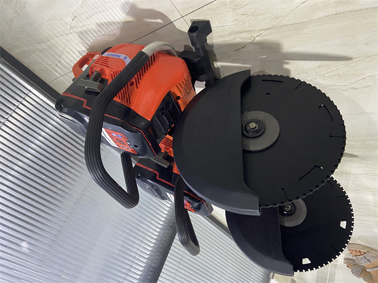 消防汽油锯     维修方便的手提汽油切割机     无齿锯汽油金属切断机