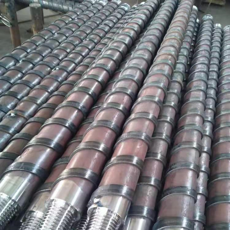 三棱刻槽钻杆地质螺旋中空钻杆