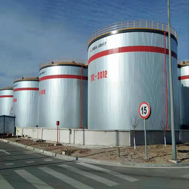 1000立方半密封油罐建筑用地油罐无缝焊接常荣建设