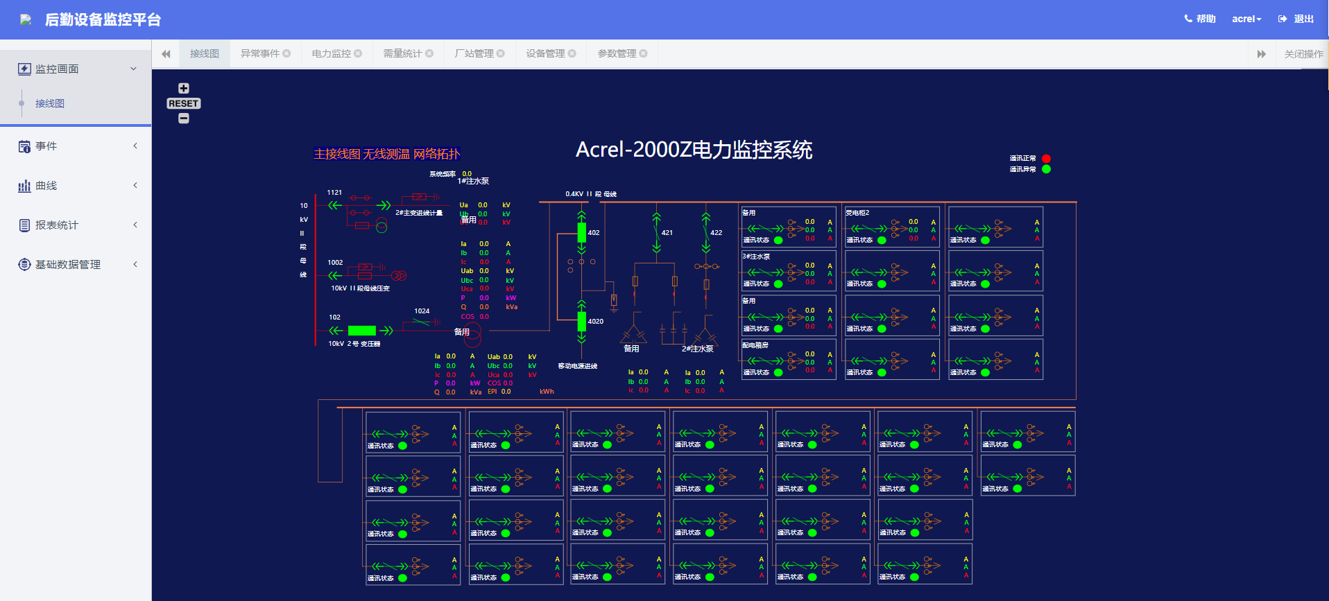 安科瑞acrel2000z电力监控系统电力监控平台