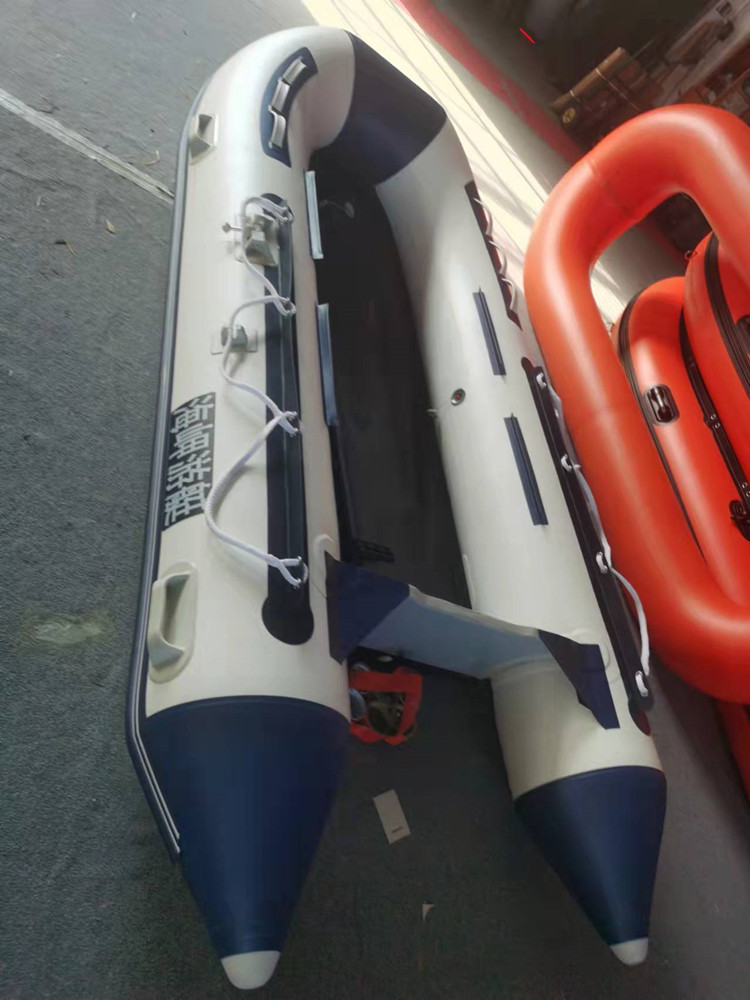 冲锋舟型号海岬470型应急橡皮艇小型充气渔船
