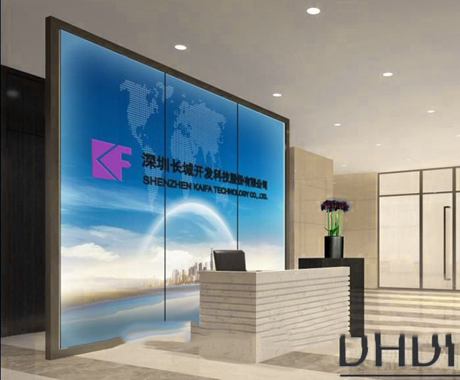 公司玻璃文化墙,企业琉璃形象墙,玻璃贴膜