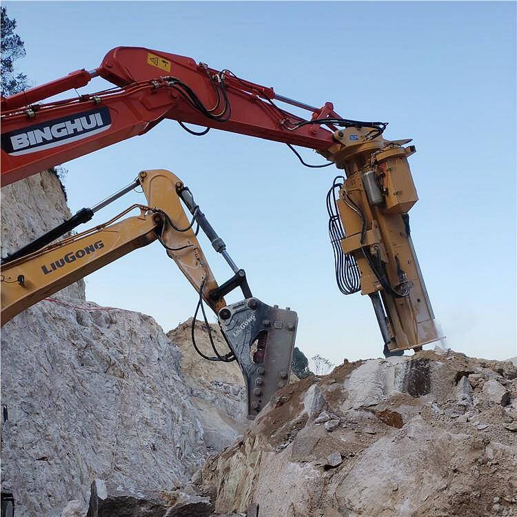 挖机钻裂一体机