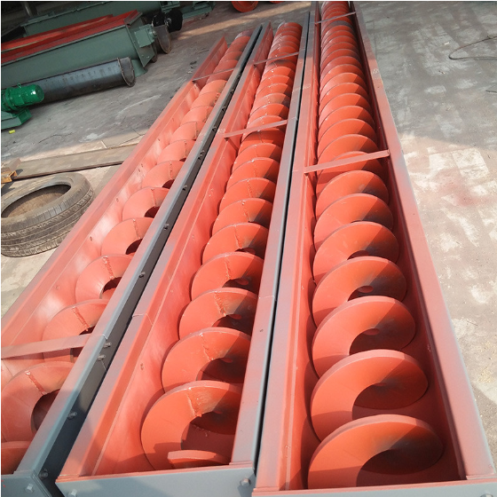 管式螺旋输送机无轴输送机除尘器绞龙输送设备厂家