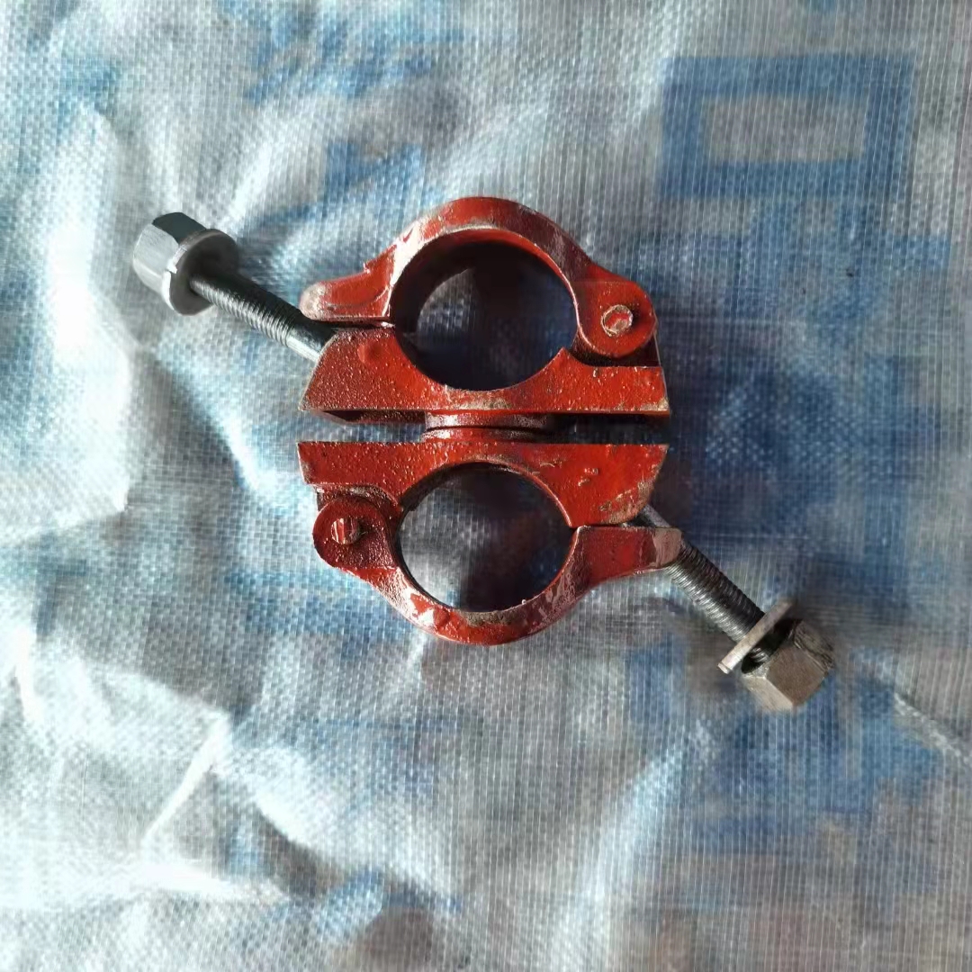 国标球墨铸铁扣件 外墙脚手架 十字对接旋转扣件 1.5-2.