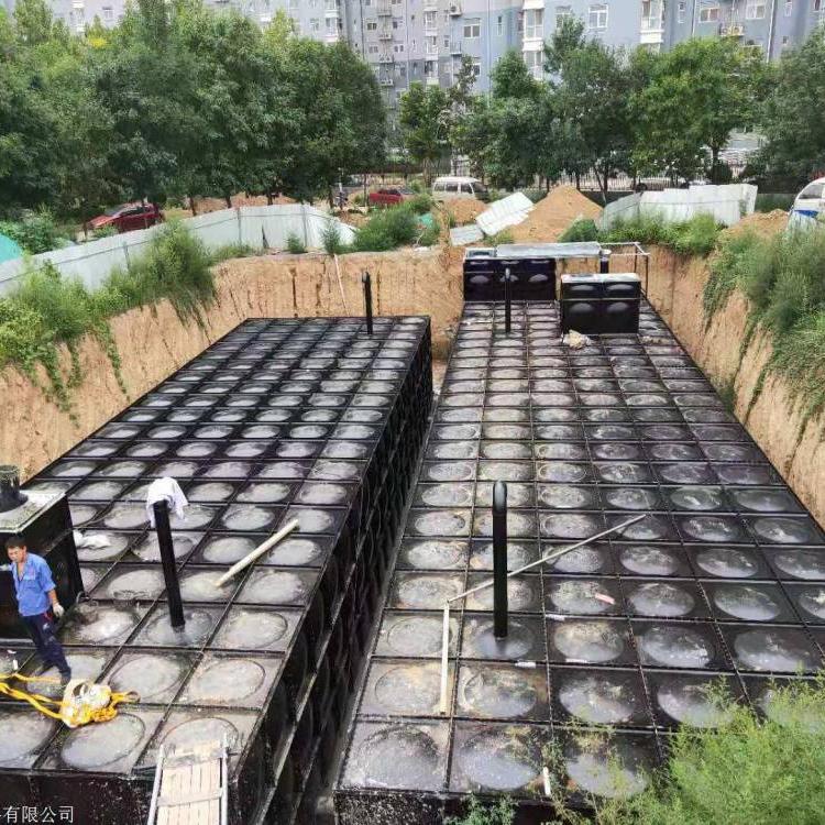 山东东营 地埋式箱泵一体化 全封闭运行