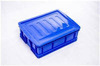 食品级塑料周转箱零件箱 工具箱储存运输方箱 注塑一体无缝