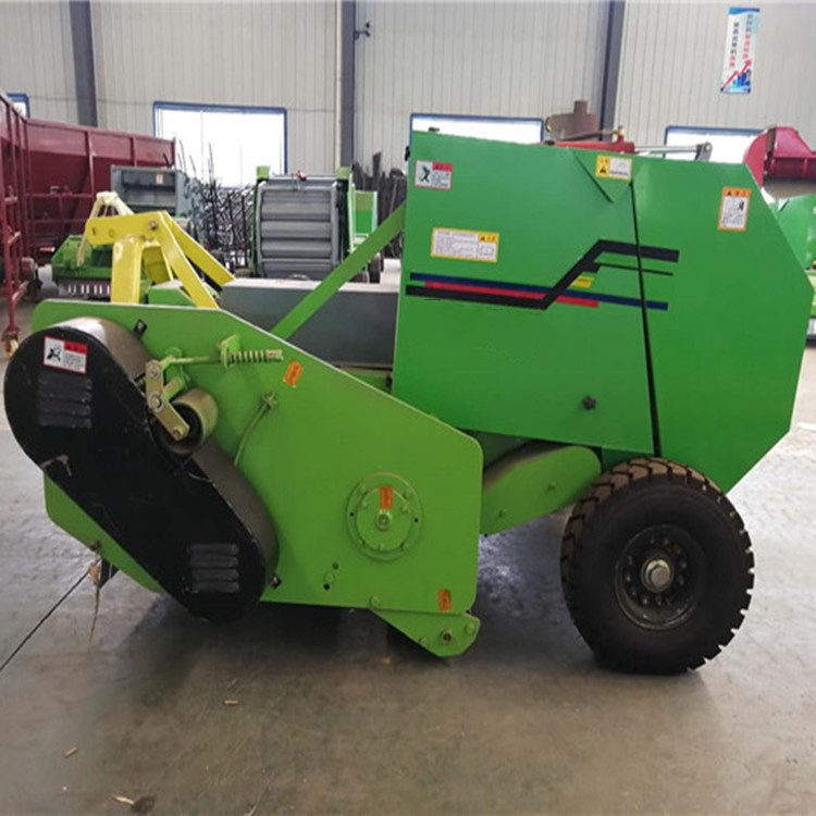 花生粉碎稻壳包膜一体机 捡拾式玉米秸秆打捆机
