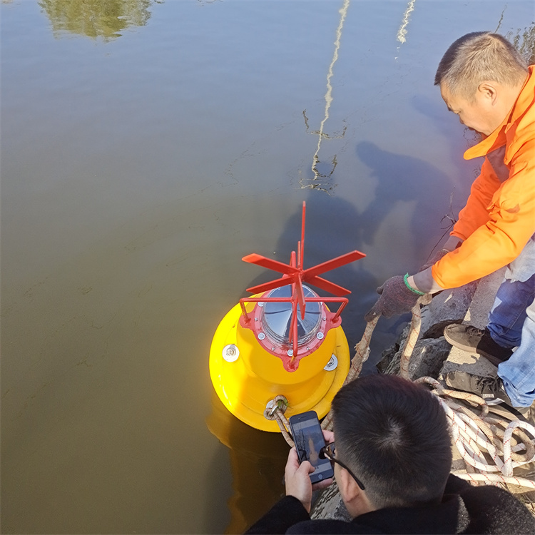 运河航道助航警示浮标qy8001400柱形组合浮标