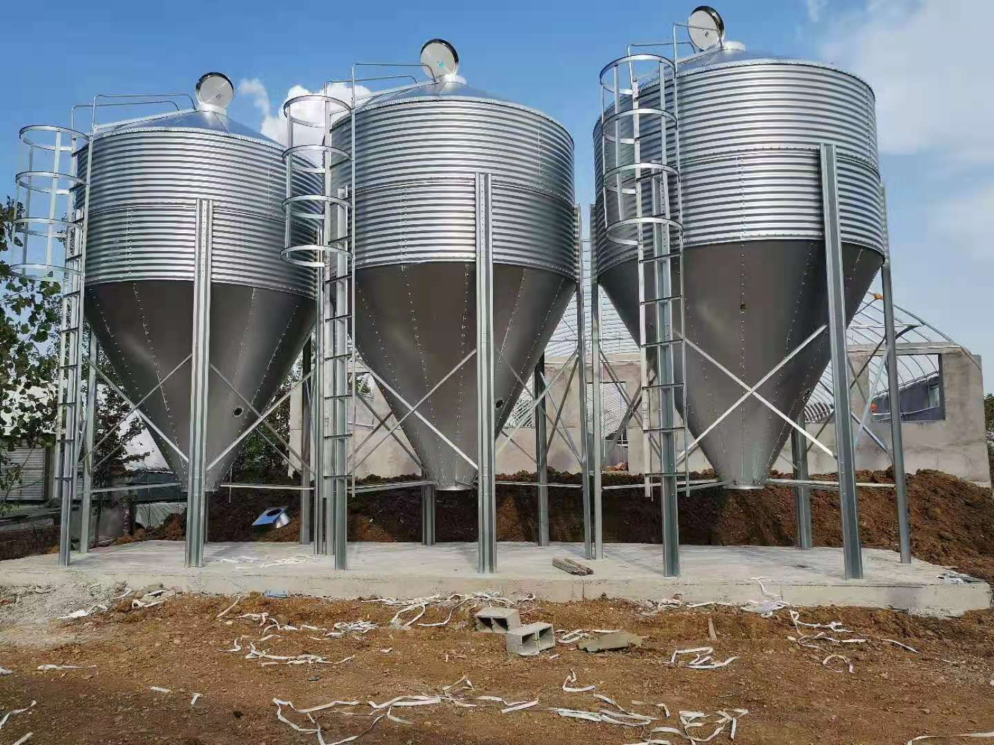 料塔型号畜牧料塔设备