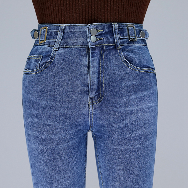 安娜贝拉服装品牌品牌时尚女装2元服装批发牛仔裤好评秋季胖妹妹穿衣