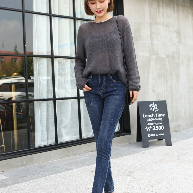 折扣店女装女装品牌折扣店2元服装批发高档牛仔裤胖妹妹大码女装