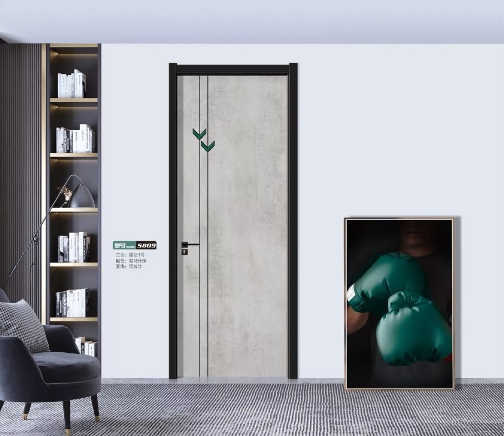 中天达免漆实木门隔音环保碳纤板