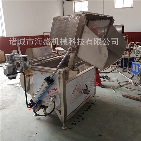 全自動薯片薯條油炸鍋 不銹鋼可攪拌油炸設(shè)備 江米條油炸機
