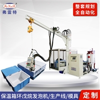 张家口保温箱发泡机 高精密聚氨酯高压发泡机 发泡机器设备