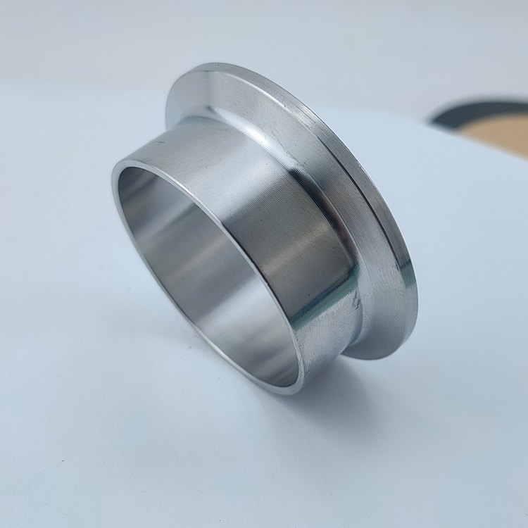 304不锈钢快装接头卡箍套装快速焊接直接卡盘加长端头固定卡扣