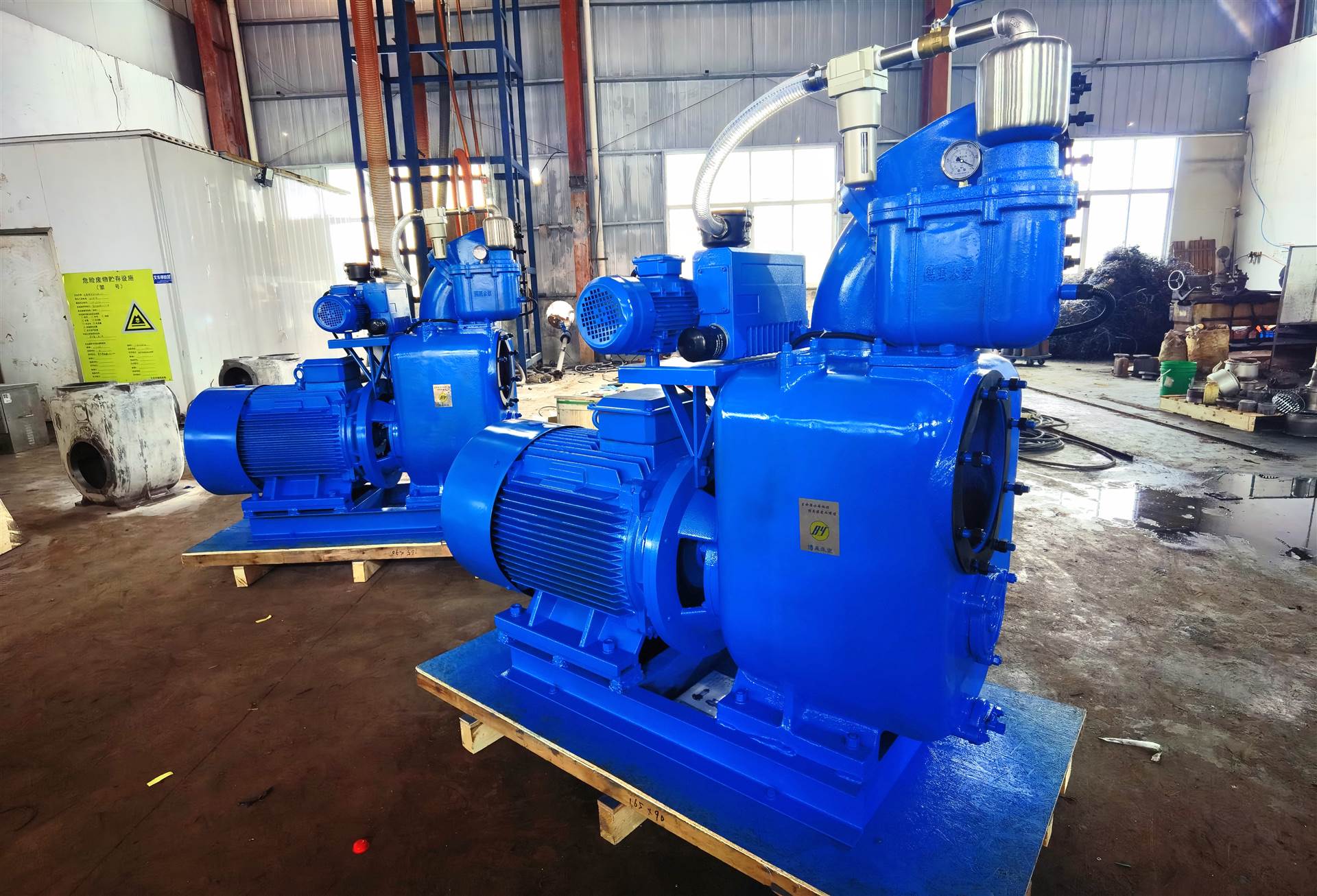 真空辅助大吸力自吸泵 不用灌水可以空转 吸程8-9米