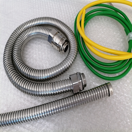 sus304穿线不锈钢金属软管福莱通护线金属套管单扣电线保护软管