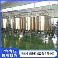 药酒保健酒生产线设备 日产1-5吨 全不锈钢材质 含灌装贴标一体机