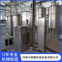 易拉罐饮料生产设备工艺流程 中意隆果蔬汁饮料生产线