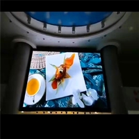 酒店LED显示屏 芜湖P4全彩智能显示屏价格