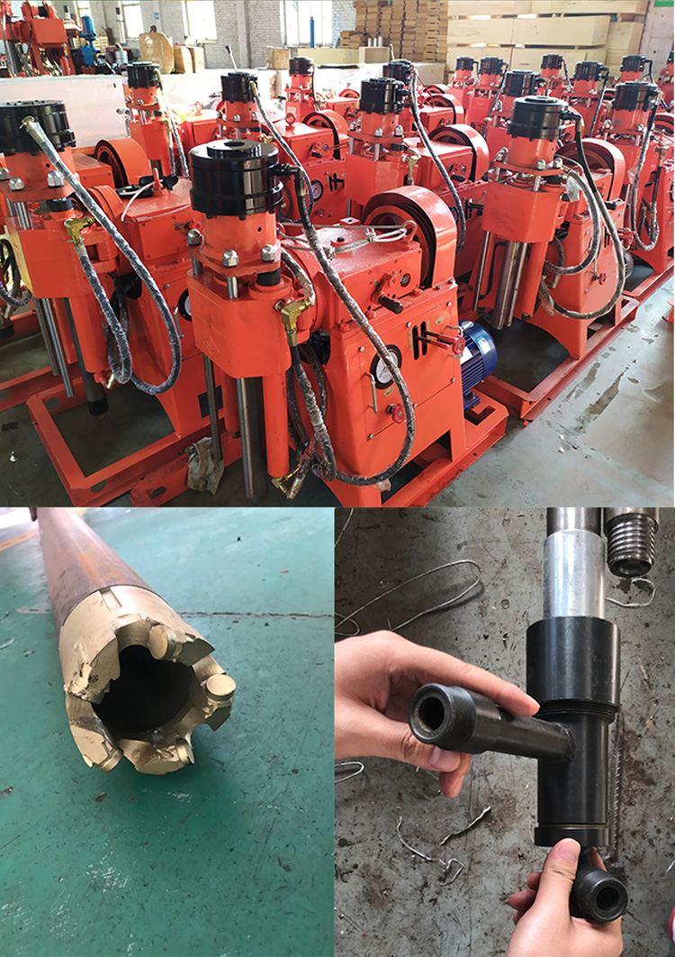 高速公路注浆钻机 路面钻孔堵漏加固 双液360度旋转