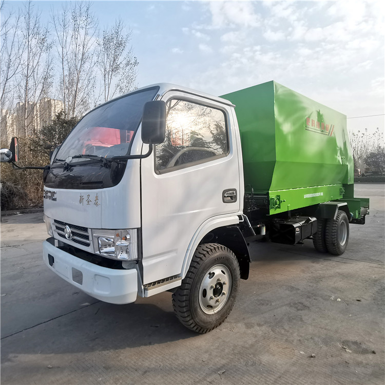汽车撒料车 牧源机械 牛羊草料喂料设备 功能强大