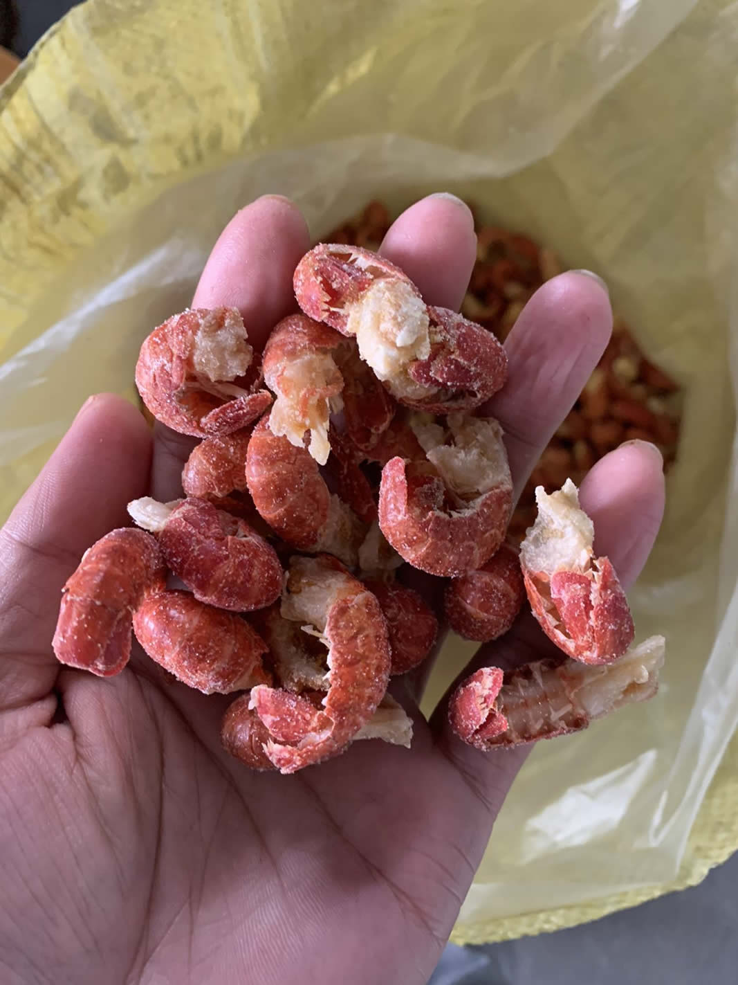 干冻虾尾小龙虾尾130粒内的好货质优价廉工厂直接销售1货柜甩货