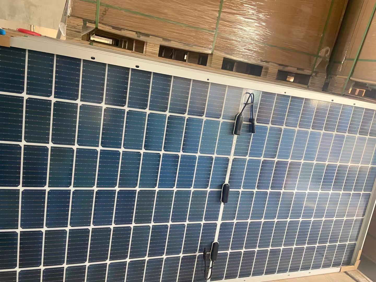 隆基光伏板隆基a级双玻450w455w540w太阳能组件光伏发电