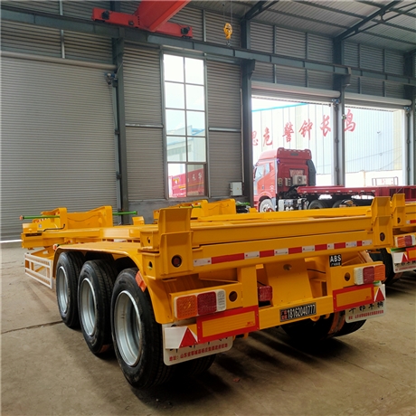 天津骨架后翻自卸半挂车便宜