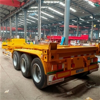 宜宾集装箱后翻自卸半挂车