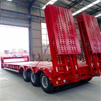 博尔塔拉低平板半挂车便宜