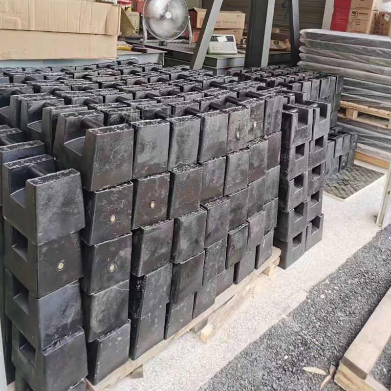 南宁搅拌站用的砝码20kg 25公斤电梯配重砝码生产厂家