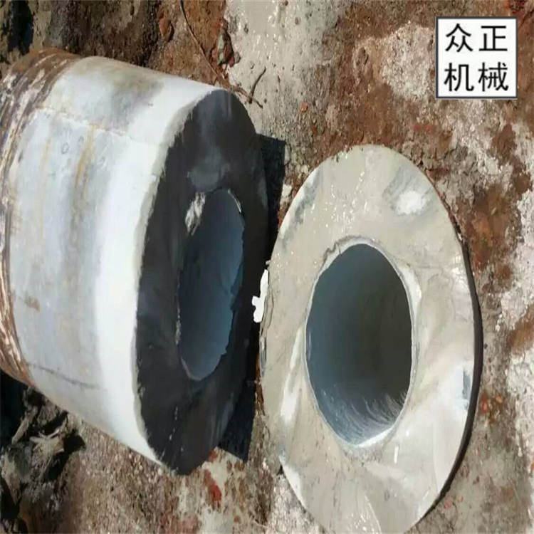 双鸭山500型管桩切桩机水泥桩切割机锯桩头机