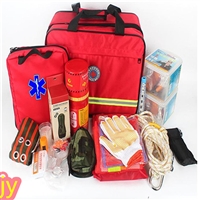 家庭应急救援包 火灾救援消防应急包 多功能应急救援储备包